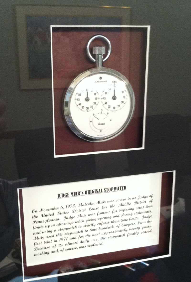 Muir stopwatch