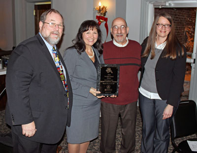 Pete Campana, the winner of the Judge Thomas Wood Equal Access to Justice Award