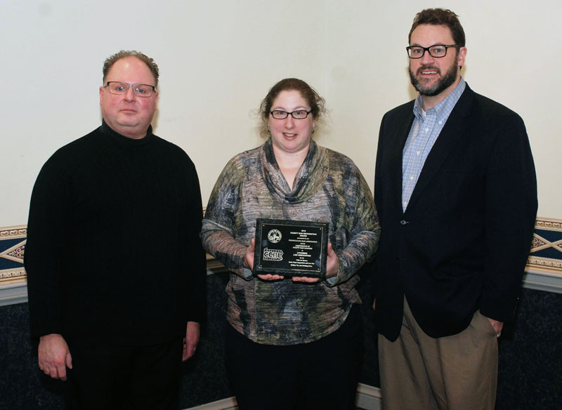 The Pennsylvania Bar Association honored the Lycoming Law Association with a County Bar Recognition Award during the 53rd Annual Seminar of the Conference of County Bar Leaders.