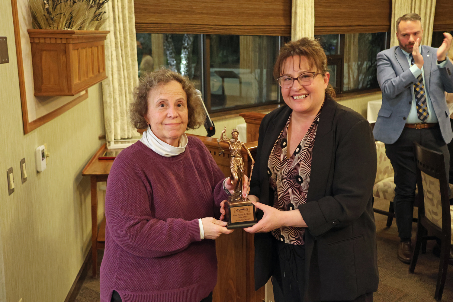 Judge Butts and President Longo