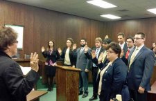 Lycoming County Admits Nine New Lawyers