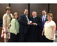 Judge Gray Presented with 2012 PBA Pro Bono Judge's Award