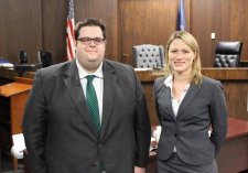 Two new attorneys admitted in Lycoming County