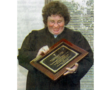 Judge Butts Recognized for Drug Court