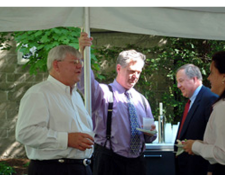 LLA Sponsors Reception for PBA President Carlucci