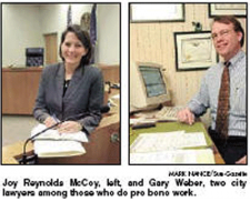 Sun-Gazette writes about pro bono program