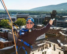 LLA Attorneys Rappel for Charity