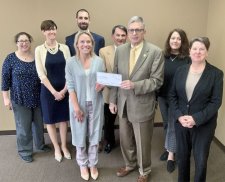 Judge Arbuckle Donates Nichols Award Funds to LLA Foundation