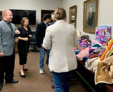 WNEP Television Interviews YLD Members About Project Linus