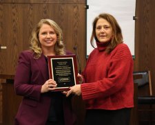 Julieanne Steinbacher Receives Inaugural Louise Larzelere Chatham Award.